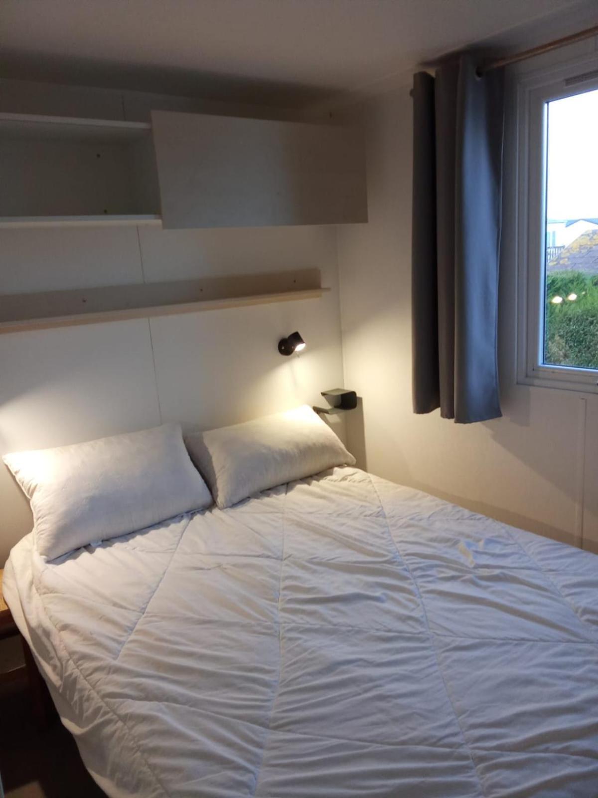 Magnifique Mobil Home Avec Clim Face Mer Ле-Портель Экстерьер фото